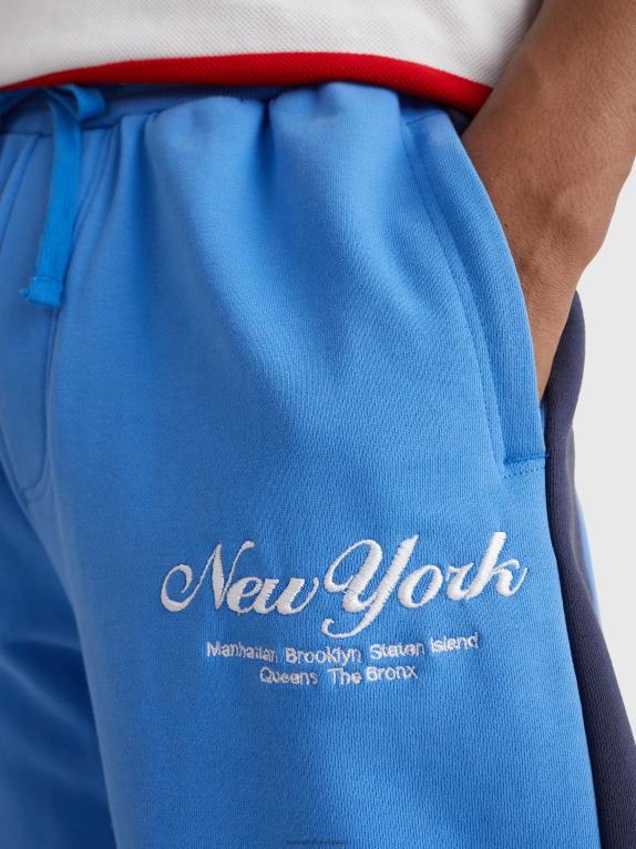 يفتن الأزرق / متعدد Tommy Hilfiger بنطال رياضي مريح بشعار 446441000