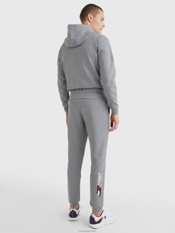 هيذر رمادي متوسط Tommy Hilfiger رياضة الركض الرائعة الأساسية 446441060