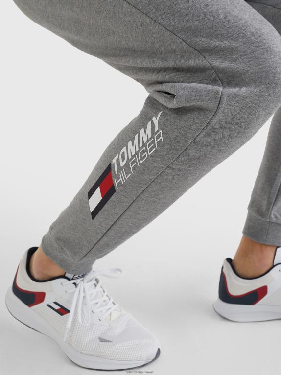 هيذر رمادي متوسط Tommy Hilfiger رياضة الركض الرائعة الأساسية 446441060