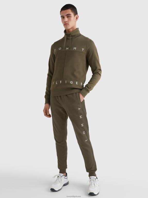 الجيش الأخضر Tommy Hilfiger ركض أحادي العلم 446441080
