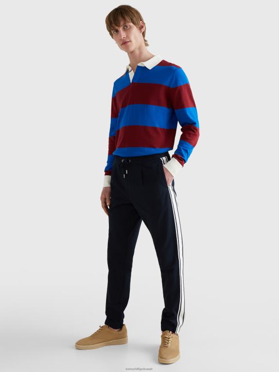 سماء الصحراء Tommy Hilfiger شريط سحب على السراويل الضيقة 446441082