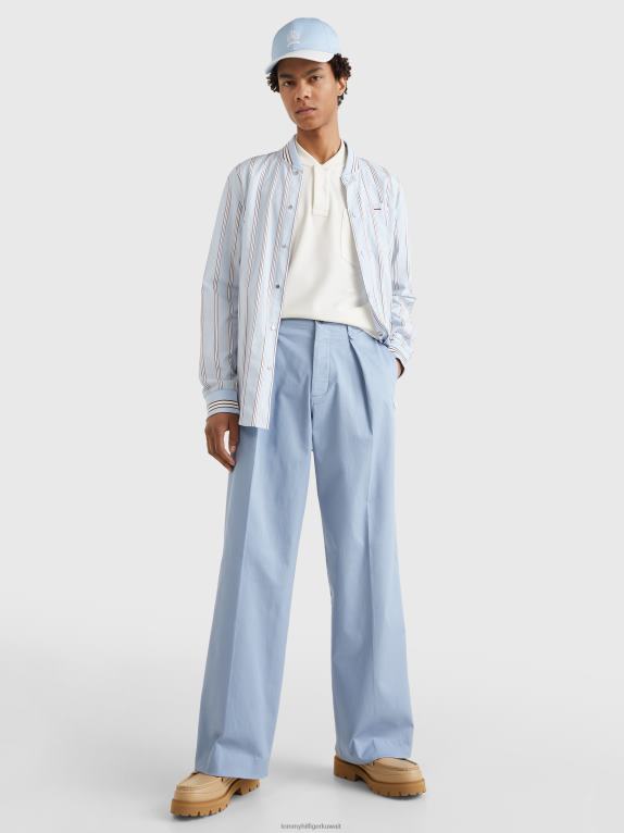 الرنين الأزرق Tommy Hilfiger أيقونات الساحل الغربي الإعدادية مريحة تناسب بناطيل تشينو 446441088