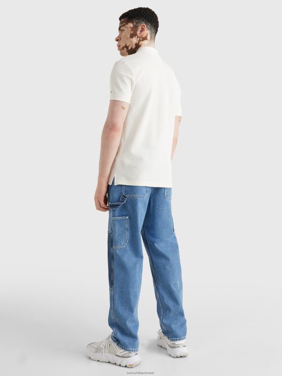 الأبيض القديم Tommy Hilfiger شعار الكلية بولو 446441132