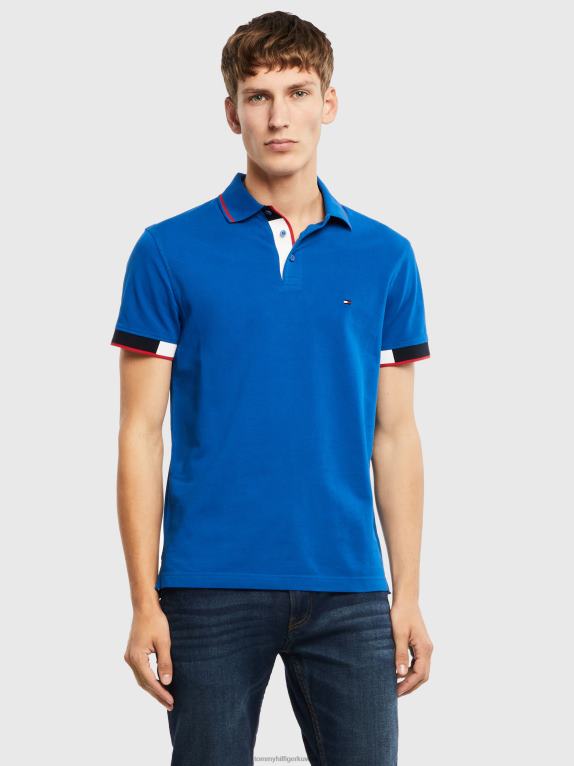 الجزيرة اليونانية الزرقاء Tommy Hilfiger أصفاد ملونة ذات قصة ضيقة 446441152