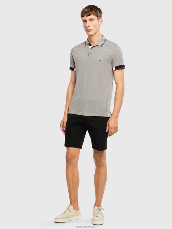 هيذر رمادي متوسط Tommy Hilfiger أصفاد ملونة ذات قصة ضيقة 446441159