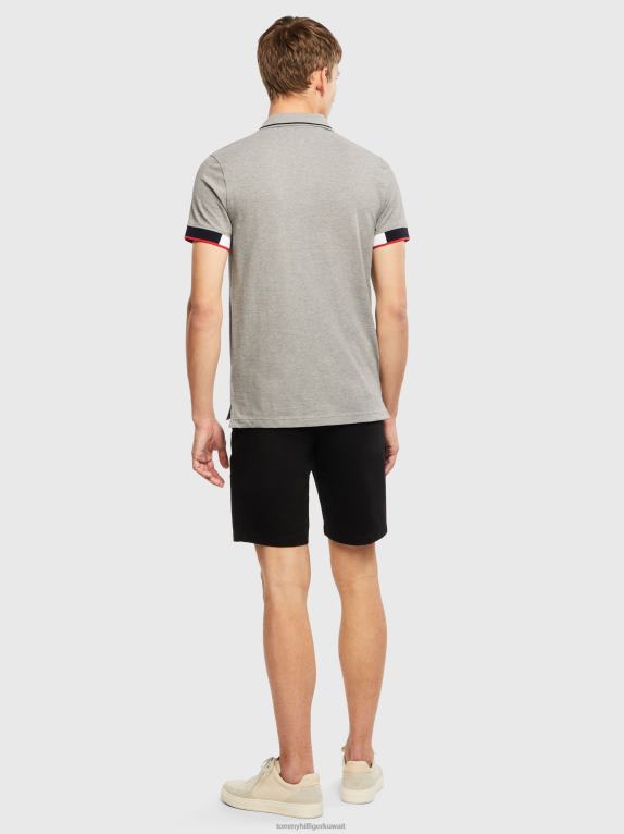 هيذر رمادي متوسط Tommy Hilfiger أصفاد ملونة ذات قصة ضيقة 446441159