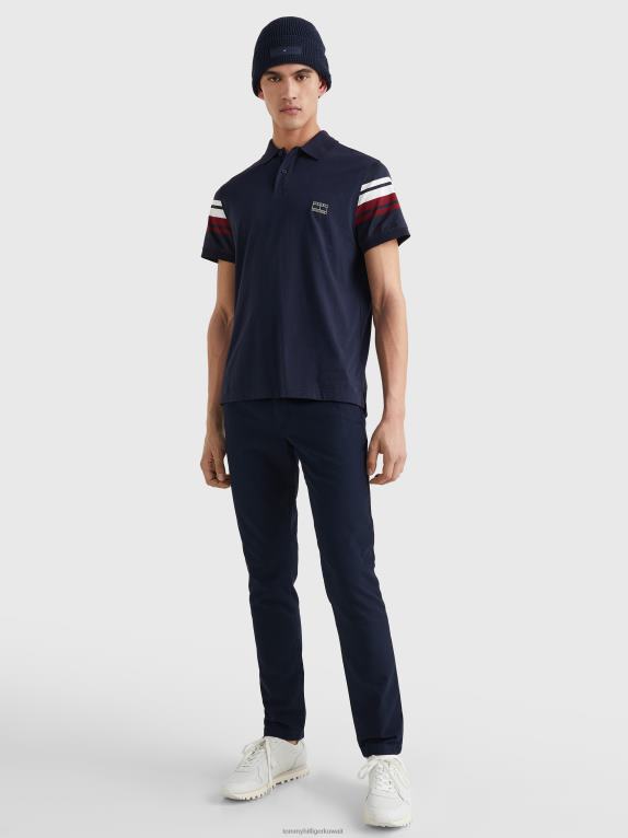 سماء الصحراء / إكرو / روج Tommy Hilfiger بولو الشريط 446441161