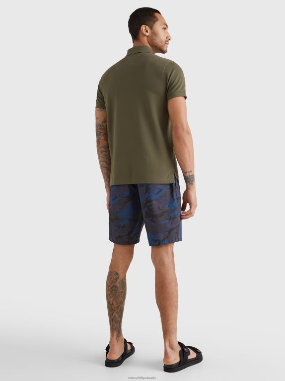 الجيش الأخضر Tommy Hilfiger لعبة البولو ذات المقاس النحيف 446441179