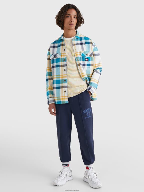 الأبيض القديم Tommy Hilfiger قميص كاجوال بمربعات 446441218