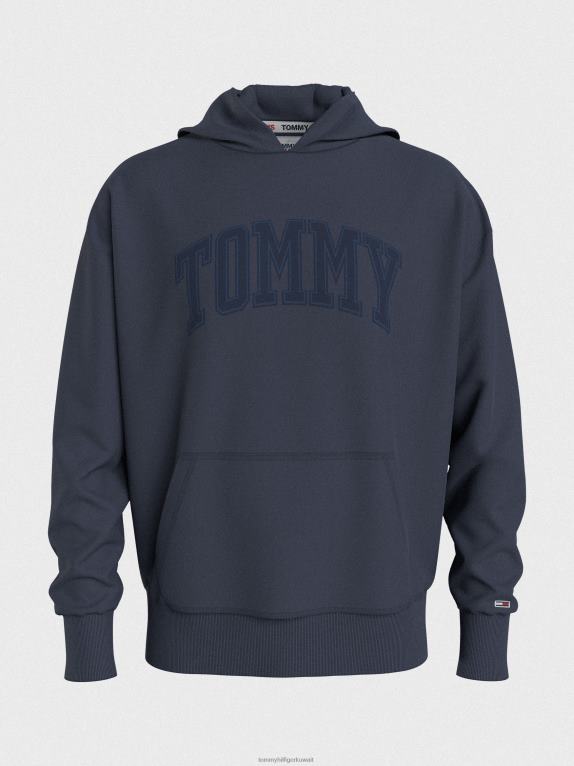 البحرية الشفق Tommy Hilfiger هوديي بشعار الجامعة 446441290