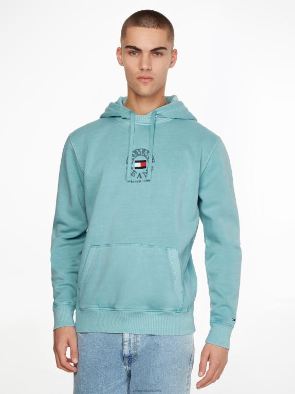 قمة Tommy Hilfiger هوديي من الصوف بشعار دائرة متناغمة 446441338