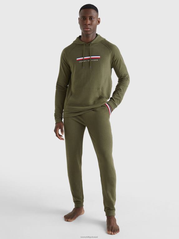 الجيش الأخضر Tommy Hilfiger هوديي بشعار الصالة 446441358