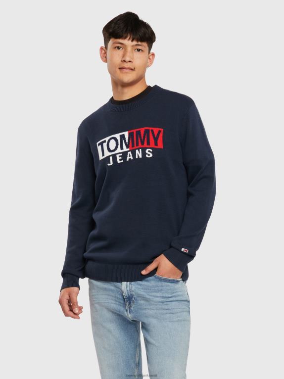 البحرية الشفق Tommy Hilfiger سترة علم الدخول 446441362