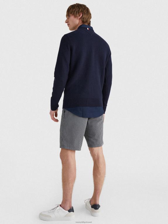 سماء الصحراء Tommy Hilfiger أيقونات قمة التطريز البلوز 446441374