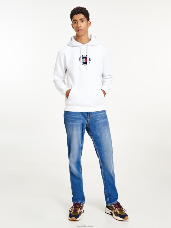 أبيض Tommy Hilfiger هوديي بشعار التوقيع 446441375