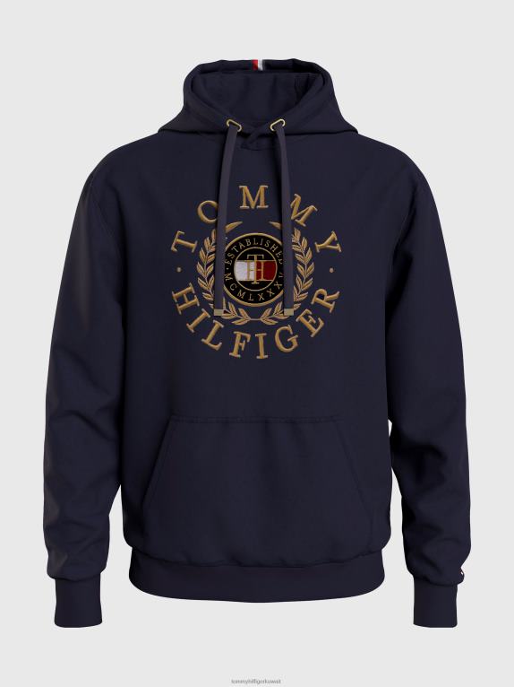 سماء الصحراء Tommy Hilfiger بالإضافة إلى هوديي التطريز شعار الأيقونات 446441383
