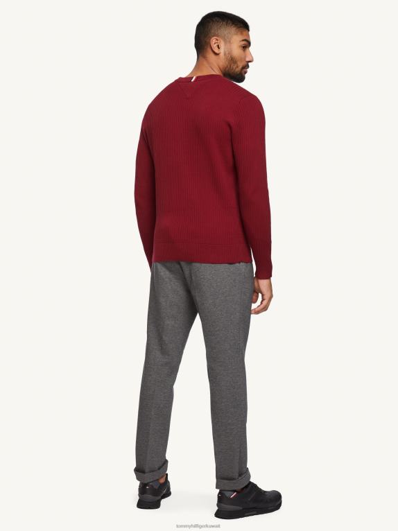 روج Tommy Hilfiger كنزة منسوجة بشعار الماركة 446441413