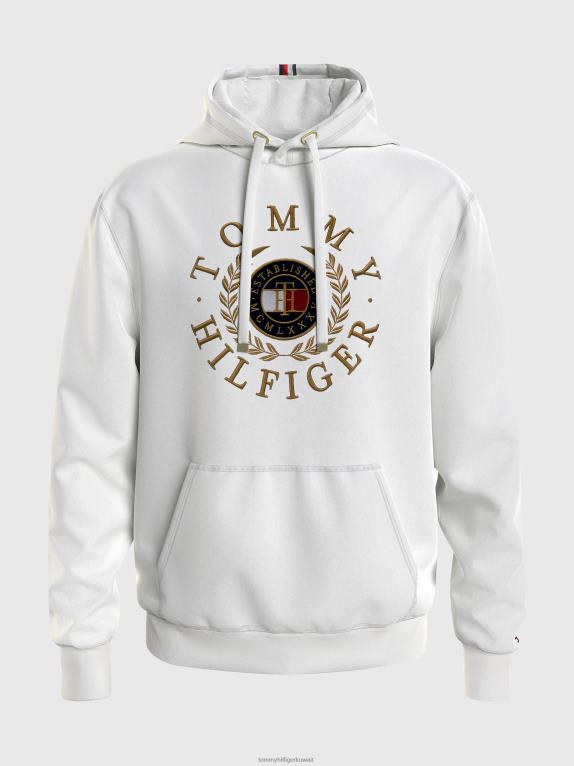 بيج فاتح Tommy Hilfiger هوديي بتطريز شعار الأيقونات 446441447