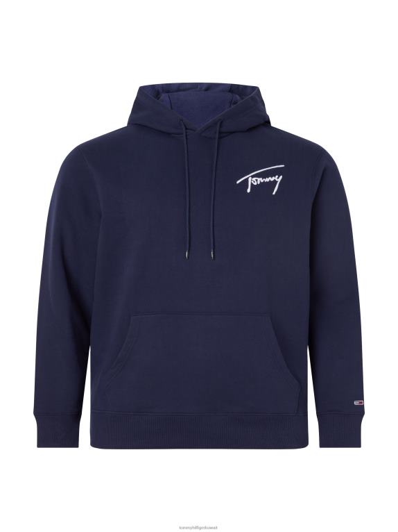 البحرية الشفق Tommy Hilfiger بالإضافة إلى هوديي بشعار التوقيع ومقاس مريح 446441448