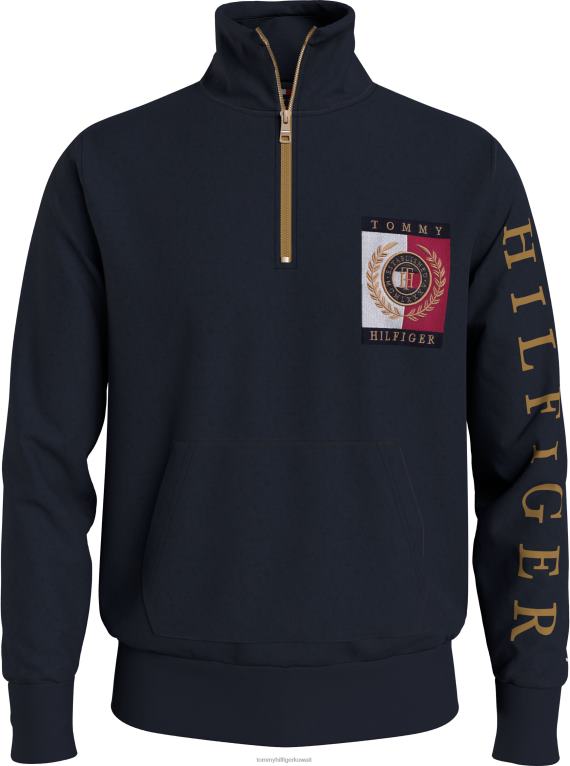 سماء الصحراء Tommy Hilfiger بالإضافة إلى شعار الأيقونات، كنزة بنصف سحاب 446441451