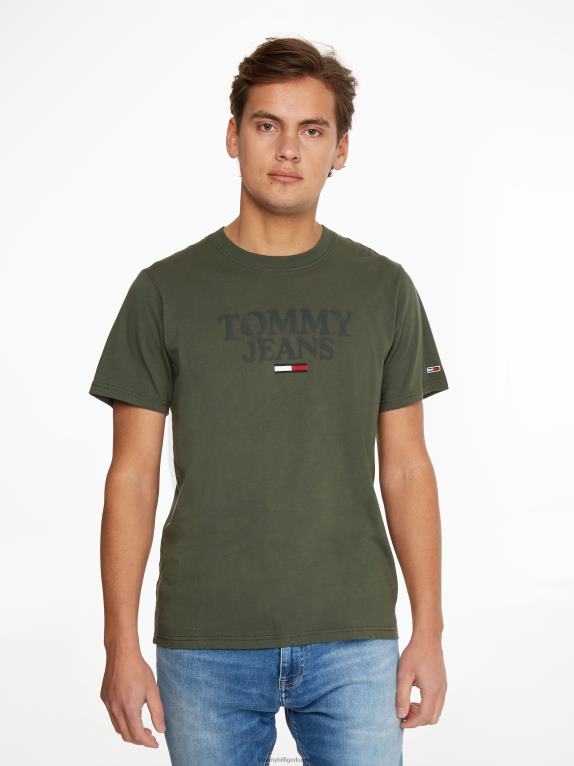 أفالون الأخضر Tommy Hilfiger تي شيرت برسومات الدخول 446441467
