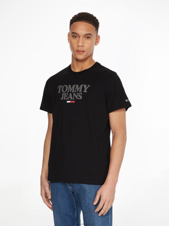 أسود Tommy Hilfiger تي شيرت برسومات الدخول 446441469