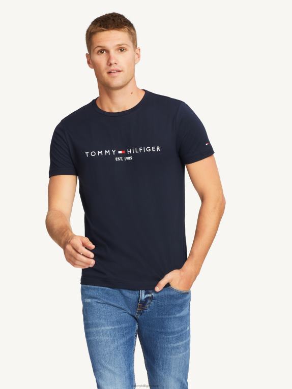 كابتن السماء Tommy Hilfiger تيشيرت بشعار أساسي 446441473