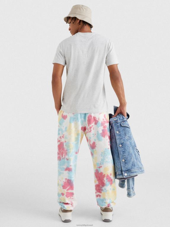 هيذر رمادي فضي Tommy Hilfiger تيشيرت بشعار الكلية 446441484