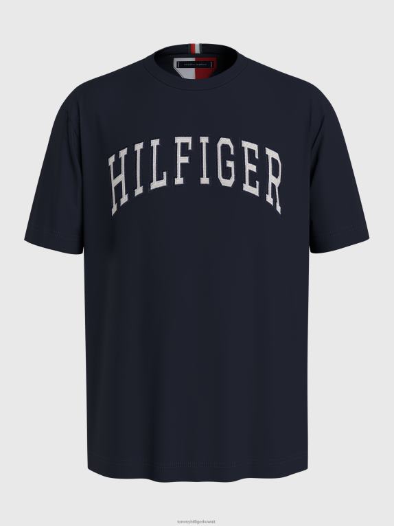 سماء الصحراء Tommy Hilfiger بالإضافة إلى تي شيرت كاجوال بشعار الماركة 446441513