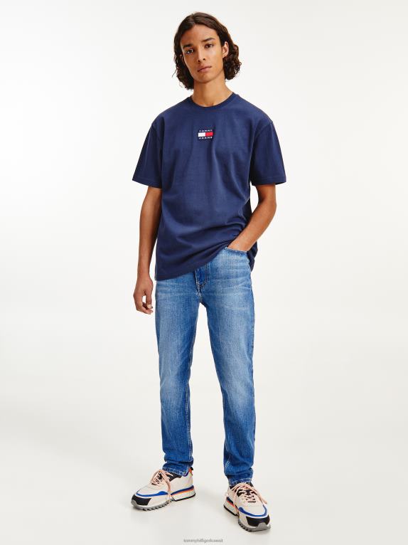 البحرية الشفق Tommy Hilfiger شارة تي شيرت 446441518