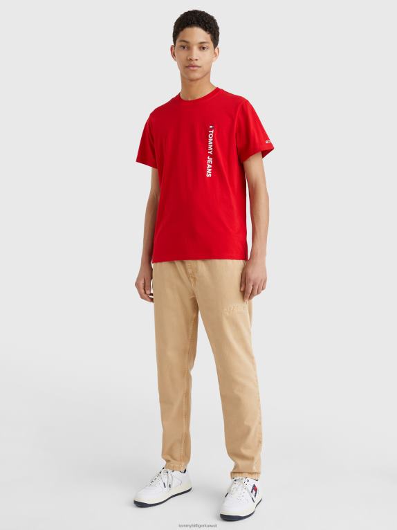 قرمزي عميق Tommy Hilfiger نقطة الإنطلاق العمودية للدخول 446441529