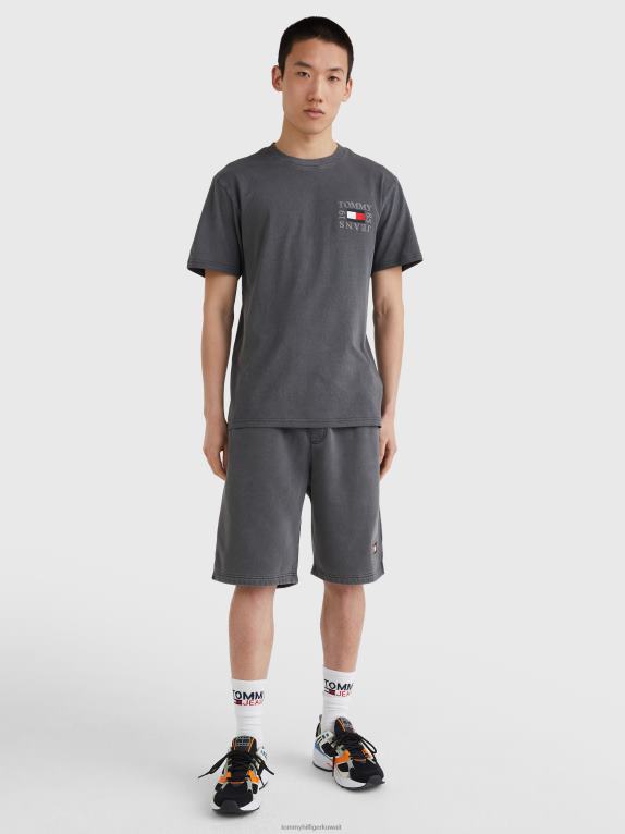 أسود Tommy Hilfiger تي شيرت من القطن العضوي 446441534