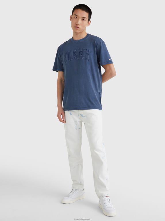 البحرية الشفق Tommy Hilfiger تيشيرت بشعار الكلية 446441538