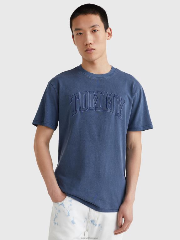 البحرية الشفق Tommy Hilfiger تيشيرت بشعار الكلية 446441538