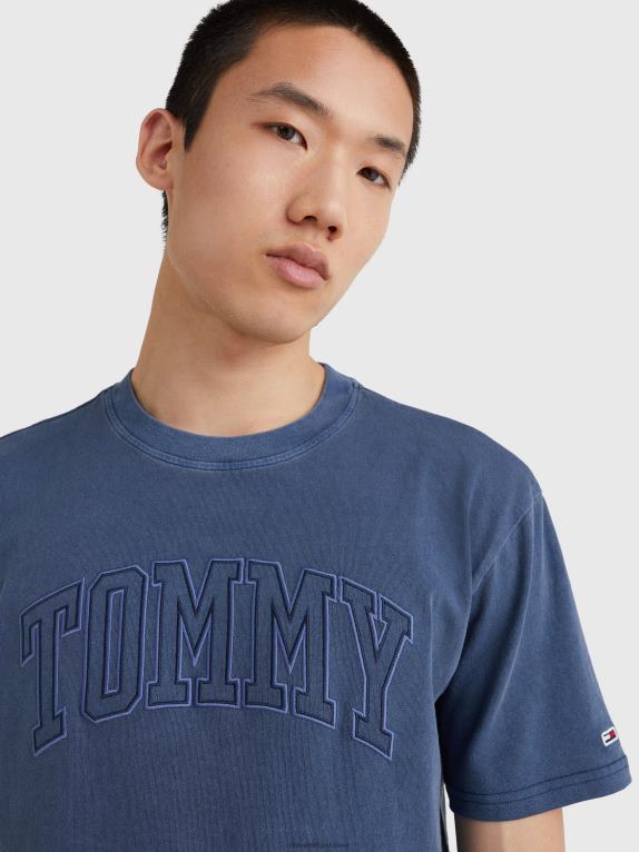 البحرية الشفق Tommy Hilfiger تيشيرت بشعار الكلية 446441538