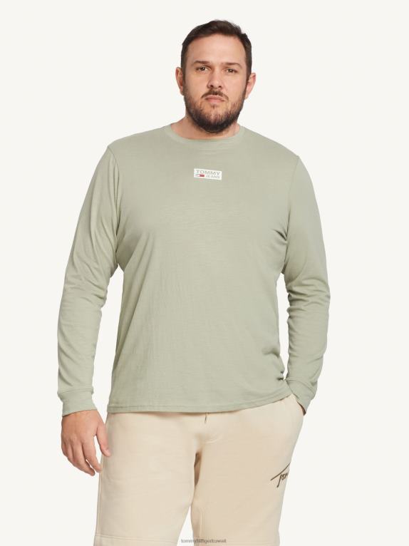 الصفصاف الباهت Tommy Hilfiger تيشيرت بأكمام طويلة وشعار الماركة 446441561