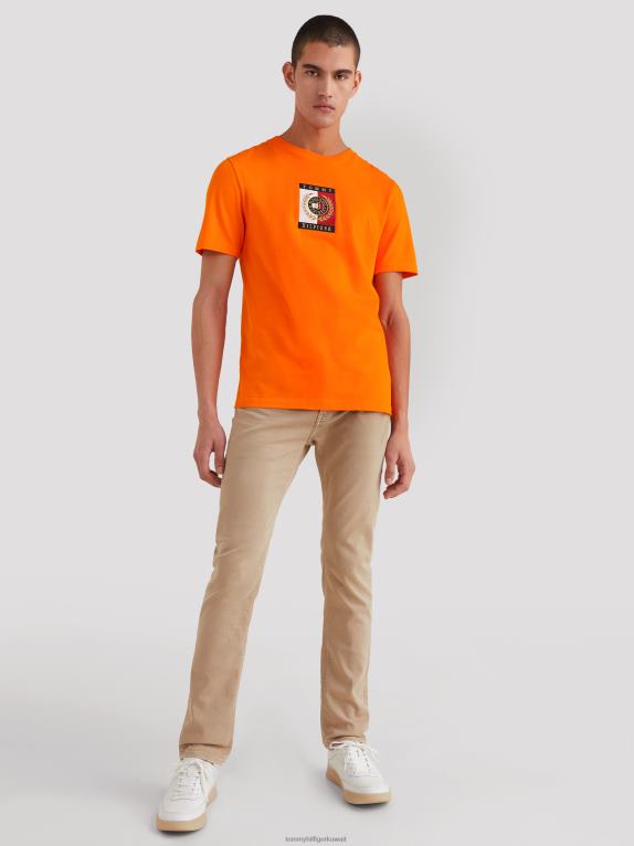 برتقال هاواي Tommy Hilfiger أيقونات شعار تي شيرت 446441570