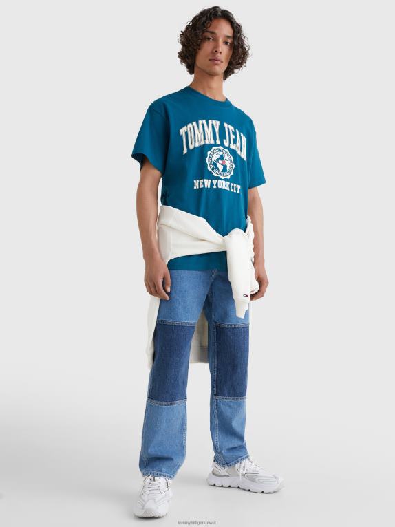 بنزين Tommy Hilfiger تيشيرت بشعار الكلية 446441601