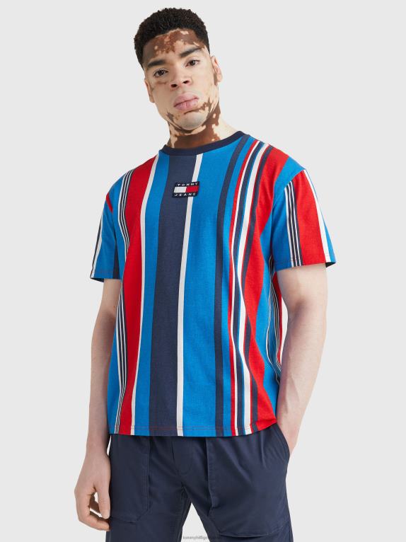 شريط قرمزي عميق Tommy Hilfiger تيشيرت بشريط شارة 446441628