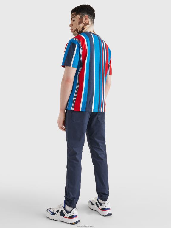 شريط قرمزي عميق Tommy Hilfiger تيشيرت بشريط شارة 446441628