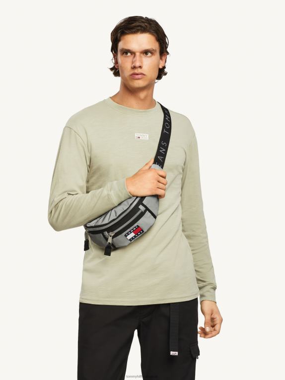 الصفصاف الباهت Tommy Hilfiger تيشيرت بأكمام طويلة وشعار الماركة 446441650