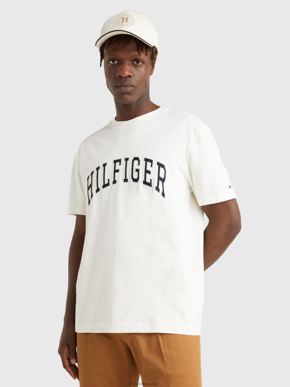 عاج Tommy Hilfiger تي شيرت كاجوال بشعار 446441664