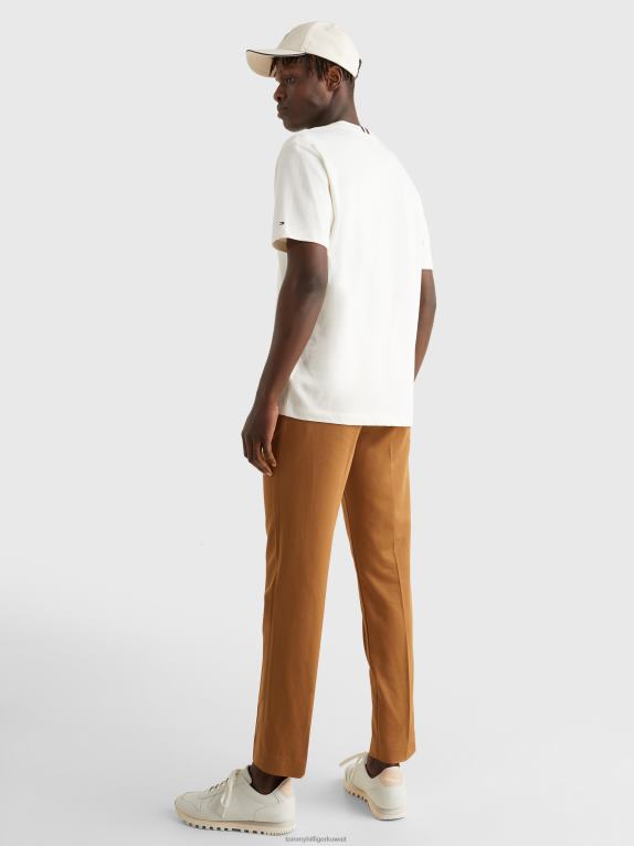 عاج Tommy Hilfiger تي شيرت كاجوال بشعار 446441664