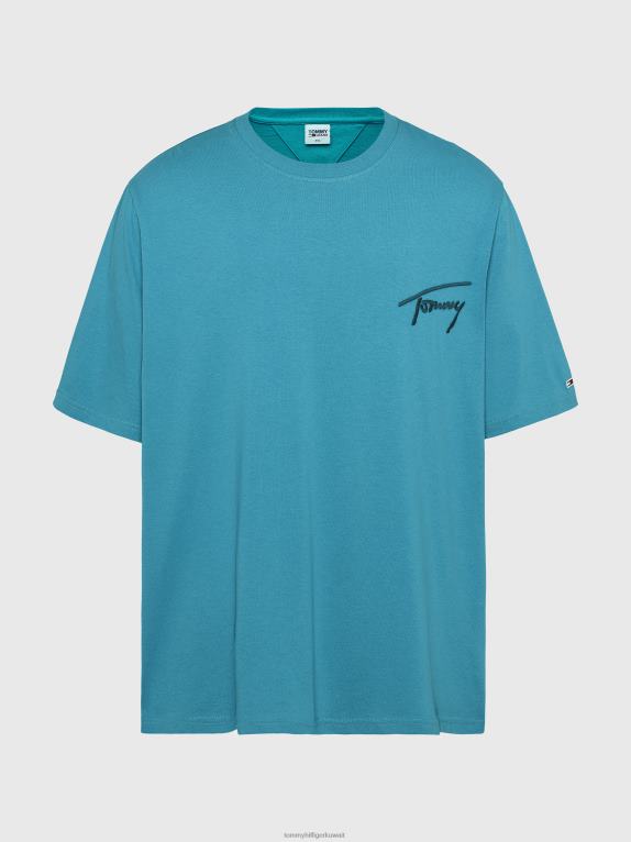 البط البري الجديد Tommy Hilfiger بالإضافة إلى تيشيرت مطرز بالتوقيع 446441667