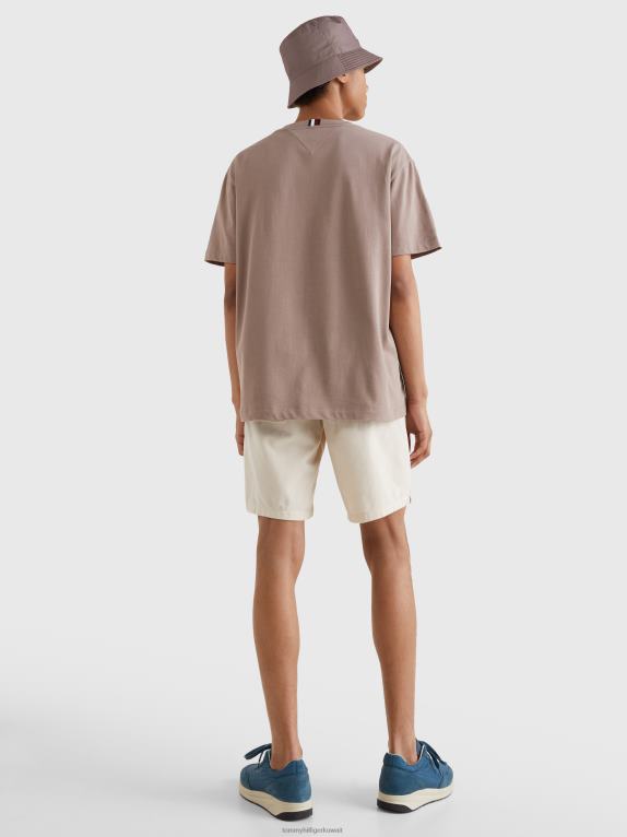 رمادي داكن المدينة Tommy Hilfiger تي شيرت كاجوال بشعار 446441679