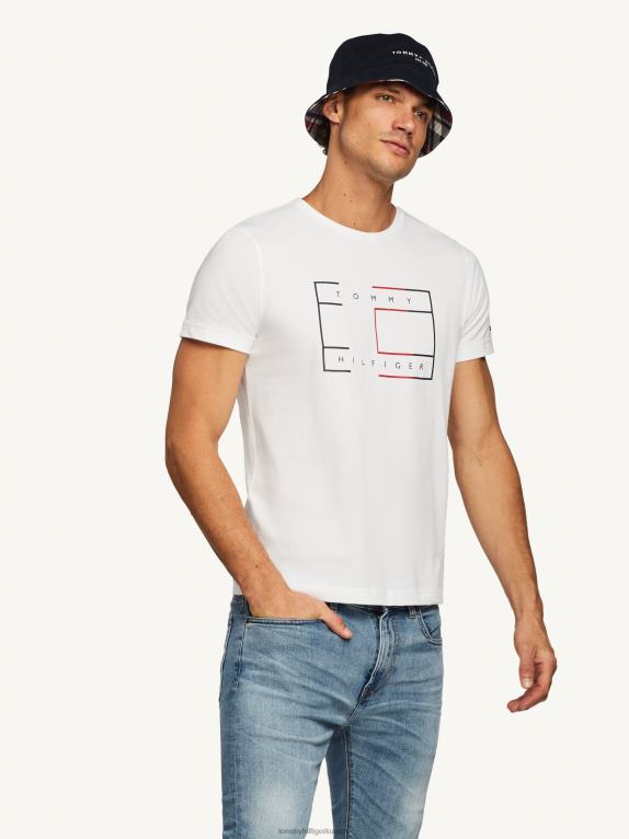 أبيض Tommy Hilfiger قمزة العلم 446441695