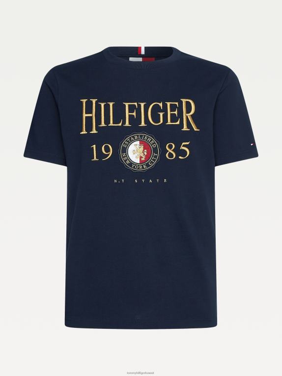 سماء الصحراء Tommy Hilfiger تي شيرت بقصة مريحة وأيقونات 446441705