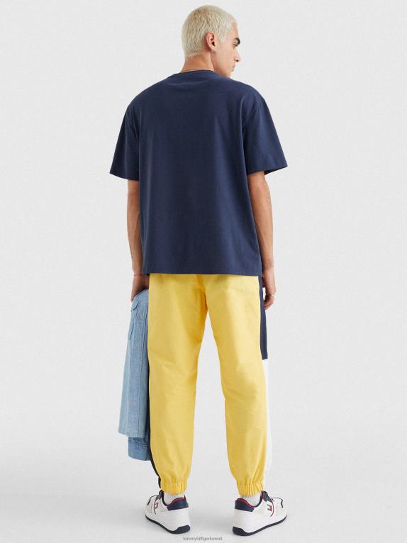 البحرية الشفق Tommy Hilfiger تيشيرت بشارة شعار الماركة من القطن العضوي التراثي 446441731