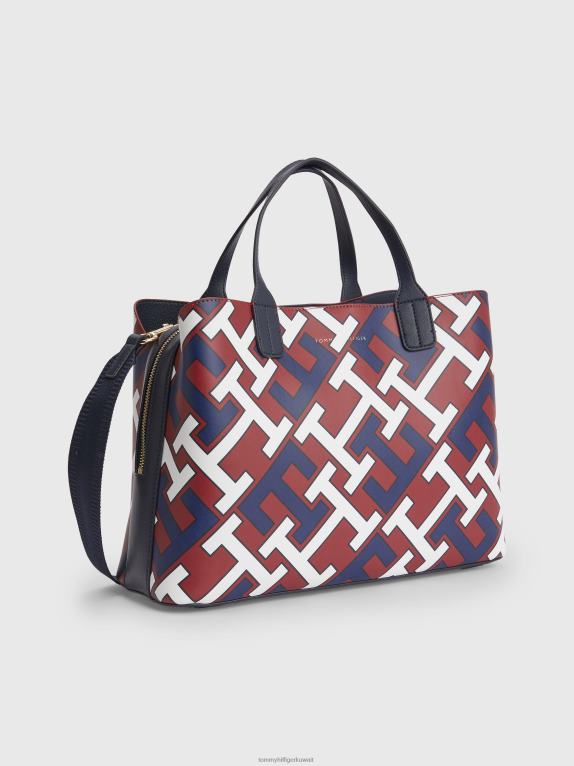 مزيج الشركات Tommy Hilfiger حقيبة مونوغرام مميزة 446441761