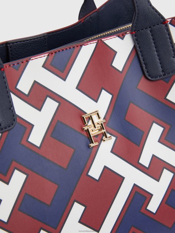 مزيج الشركات Tommy Hilfiger حقيبة مونوغرام مميزة 446441761